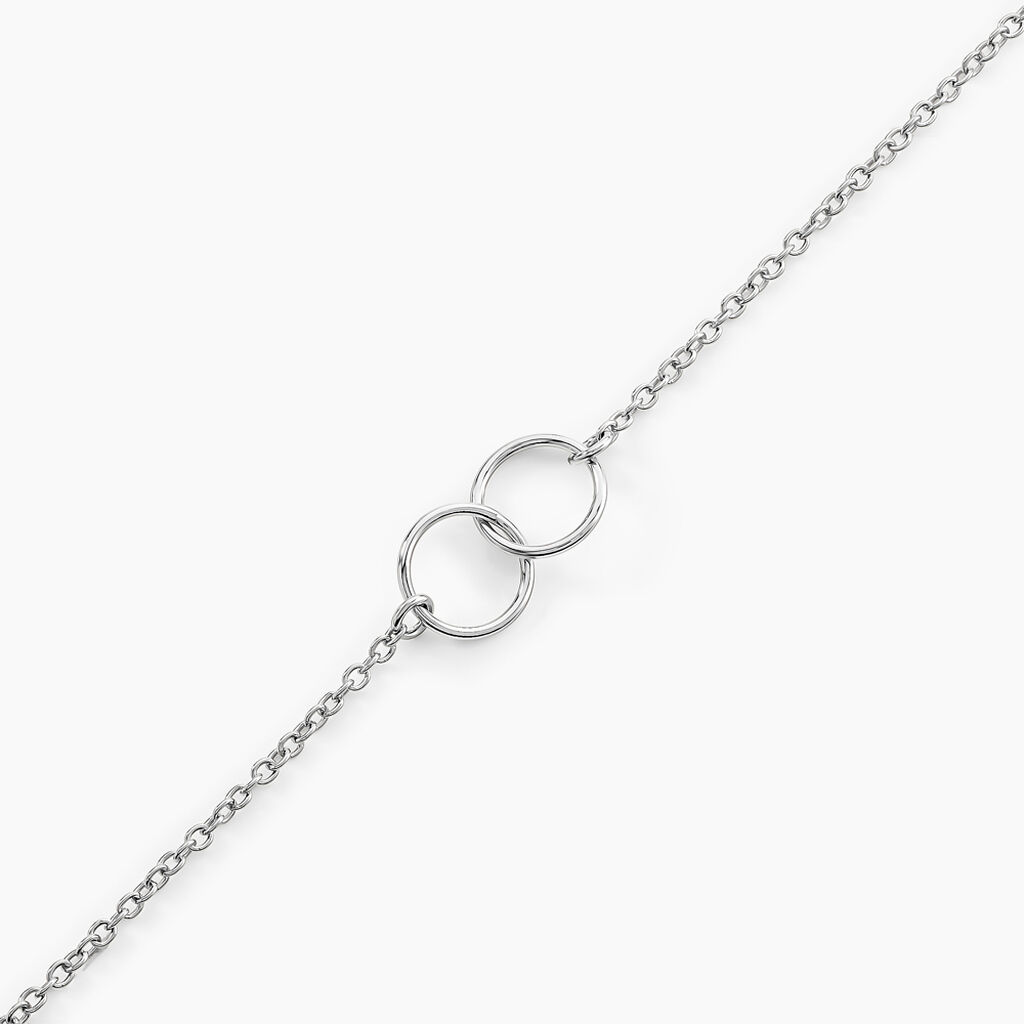 Bracelet Toi Et Moi Argent Blanc - Bracelets Femme | Histoire d’Or