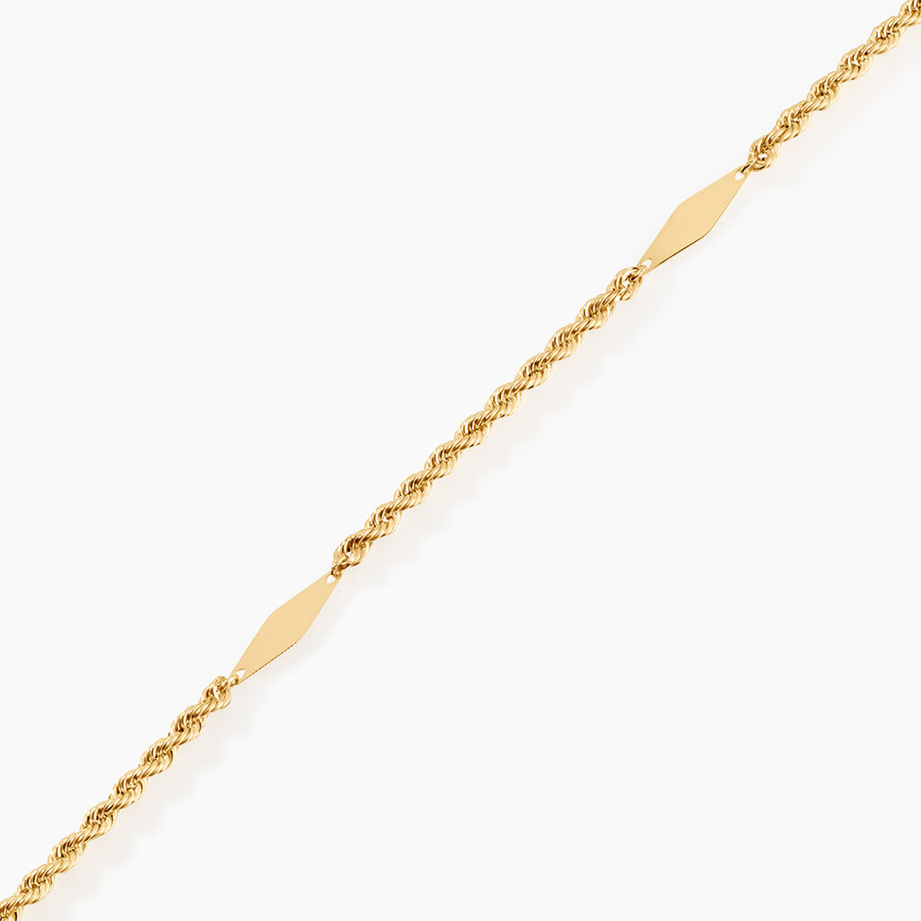 Bracelet Jerry Or Jaune - Bijoux sans pierre Femme | Histoire d&rsquo;Or