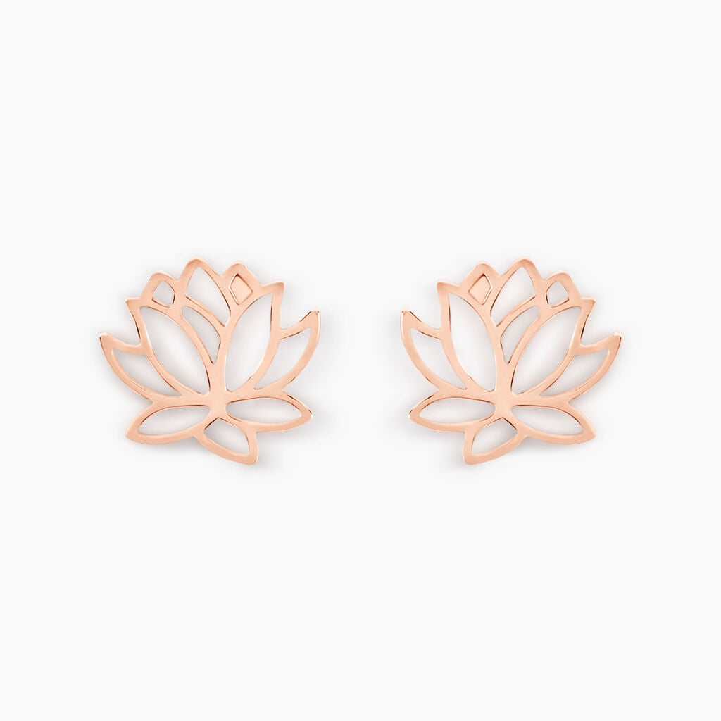 Boucles D'oreilles Puces Rosita Argent Rose - Boucles d'oreilles fantaisie Femme | Histoire d&rsquo;Or