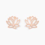 Boucles D'oreilles Puces Rosita Argent Rose - Boucles d'oreilles fantaisie Femme | Histoire d&rsquo;Or