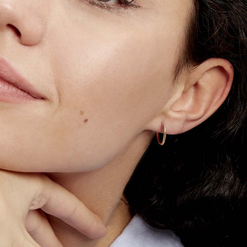Créoles Valencina Or Jaune - Boucles d'oreilles créoles Femme | Histoire d’Or