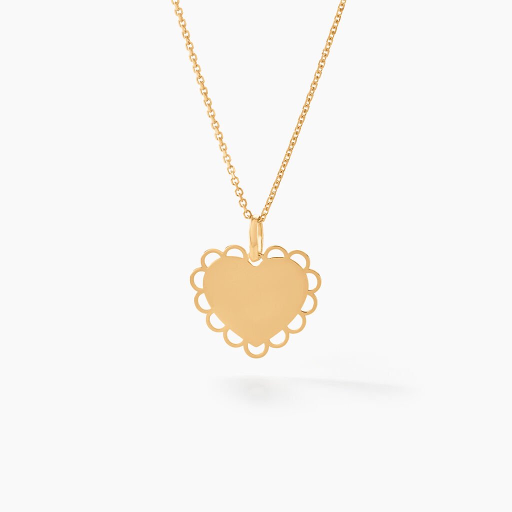 Pendentif Cassarah Or Jaune - Pendentifs Naissance Femme | Histoire d&rsquo;Or