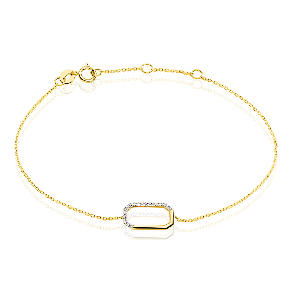 Bracelet Justine Or Jaune Diamant - Bracelets Femme | Histoire d’Or