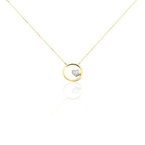 Collier Or Jaune Theda Diamants - Colliers Femme | Histoire d’Or