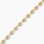 Bracelet Maille Dami Or Jaune - Bracelets cha&icirc;ne Homme | Histoire d&rsquo;Or