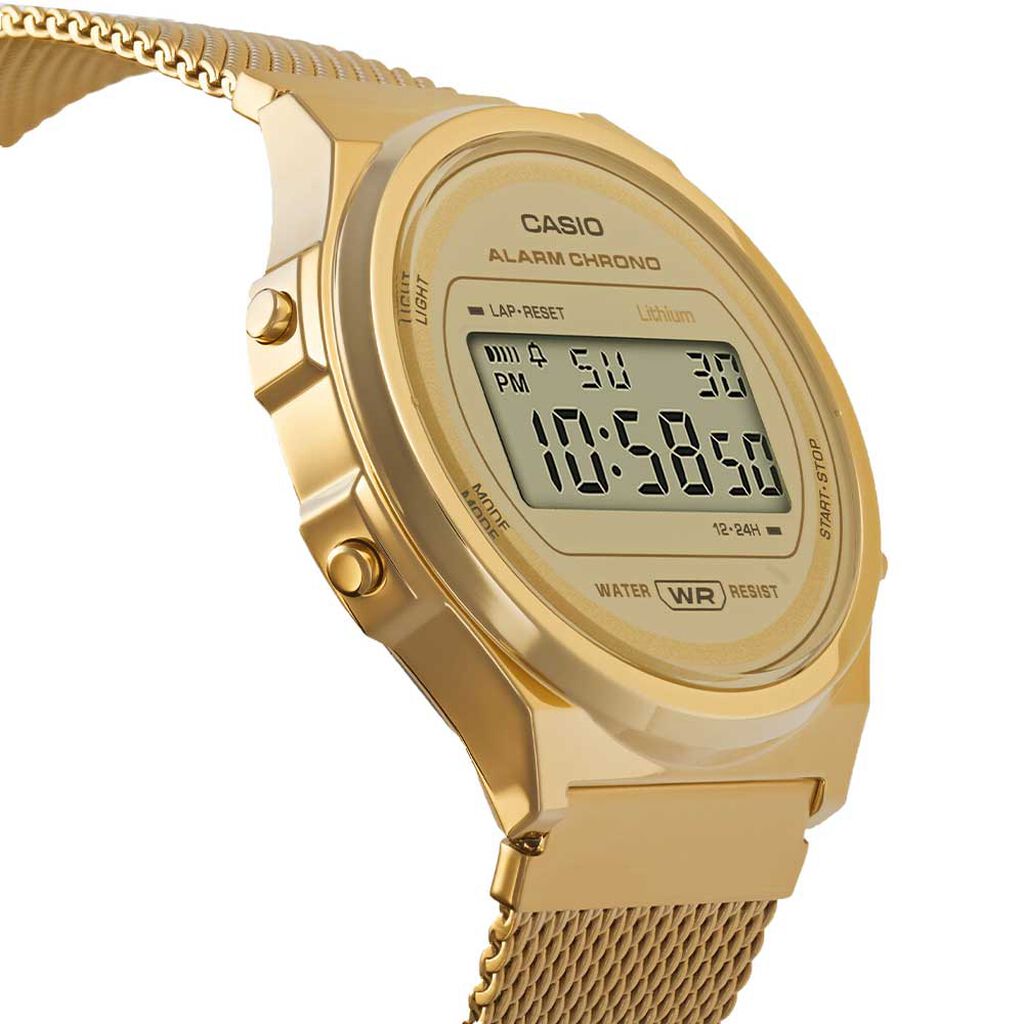 Montre Casio Collection Champagne - Montres Famille | Histoire d’Or