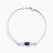 Bracelet Oceania Or Blanc Saphir Et Diamant - Bracelets Femme | Histoire d’Or