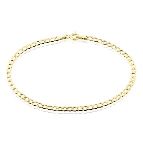 Bracelet Iris Or Jaune Maille Gourmette - Bracelets chaîne Femme | Histoire d’Or
