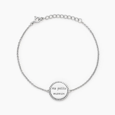 Bracelet Mayi Argent Blanc - Bracelets Femme | Histoire d’Or