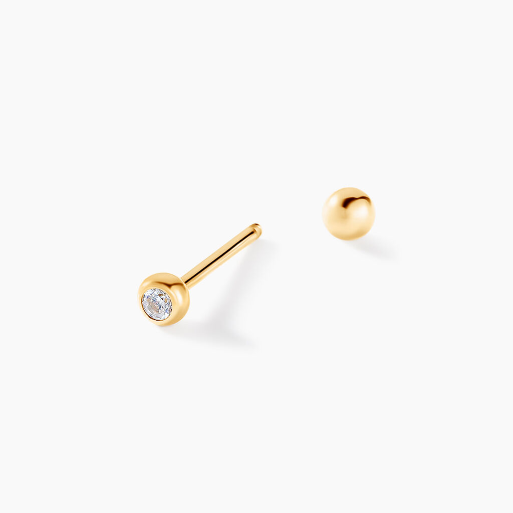 Piercing Elpida Or Jaune Oxyde De Zirconium - Bijoux Femme | Histoire d’Or