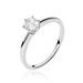 Bague Solitaire Samantha Or Blanc Diamant - Bagues solitaires Femme | Histoire d’Or