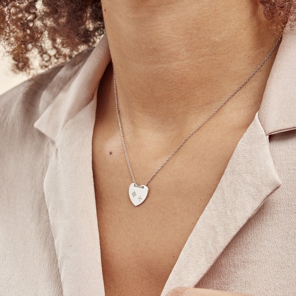 Collier Argent Ieronim Oxydes De Zirconium - Colliers fantaisie Femme | Histoire d’Or