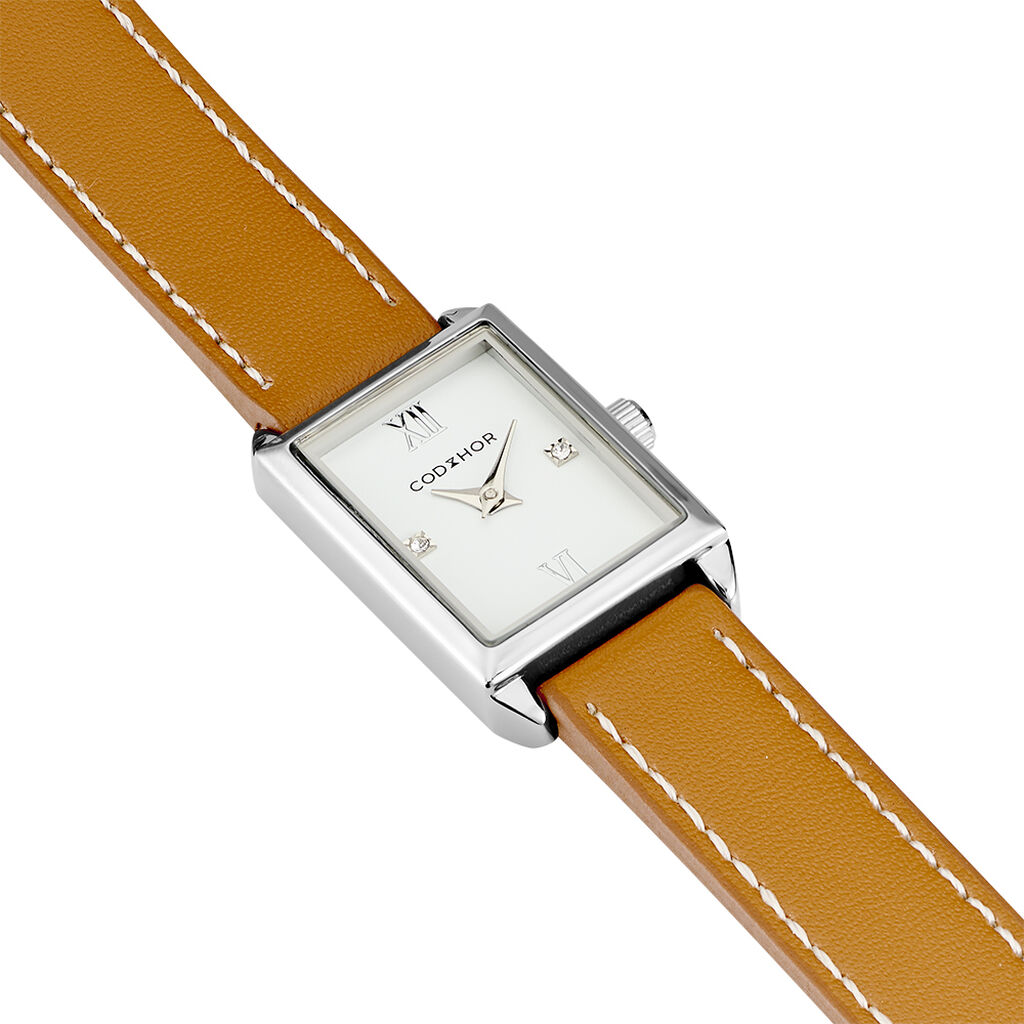 Montre Codhor Suzy Blanc - Montres Femme | Histoire d&rsquo;Or