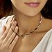 Collier Ehud Argent Bicolore - Chaines Femme | Histoire d’Or