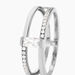 Bague Erynn Argent Blanc Oxyde De Zirconium - Bagues solitaires Femme | Histoire d’Or