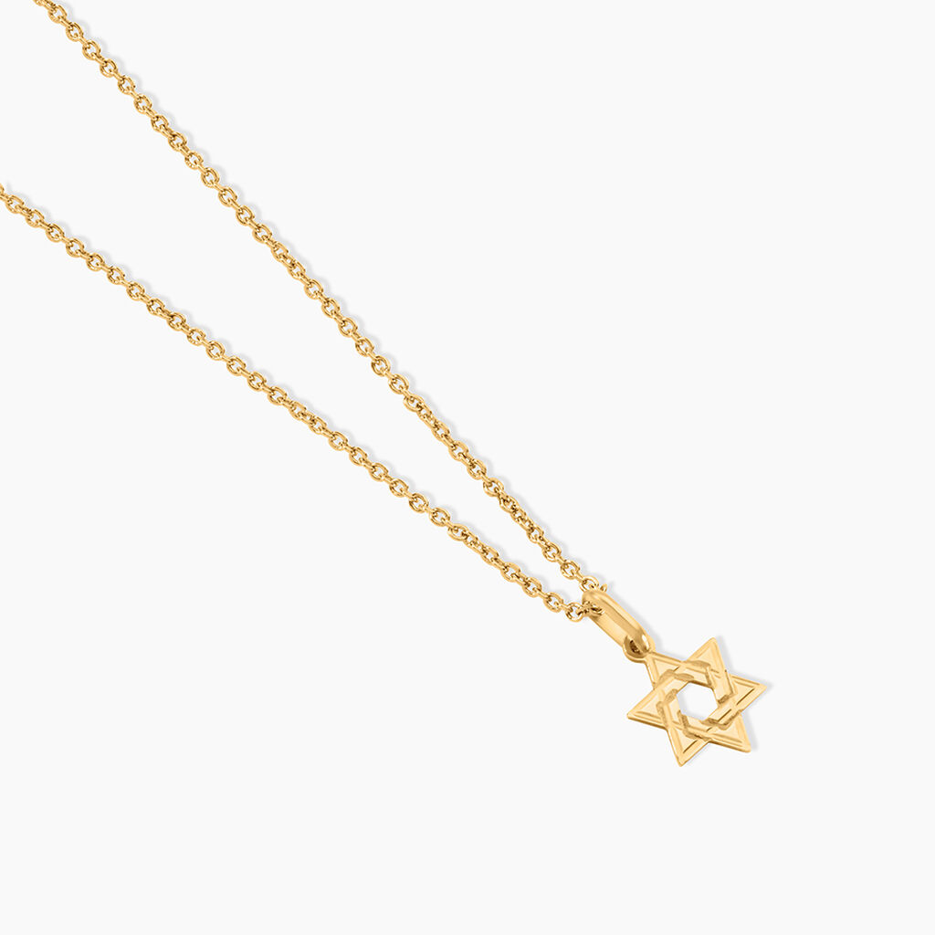 Pendentif Faye Or Jaune - Pendentifs Unisex | Histoire d’Or