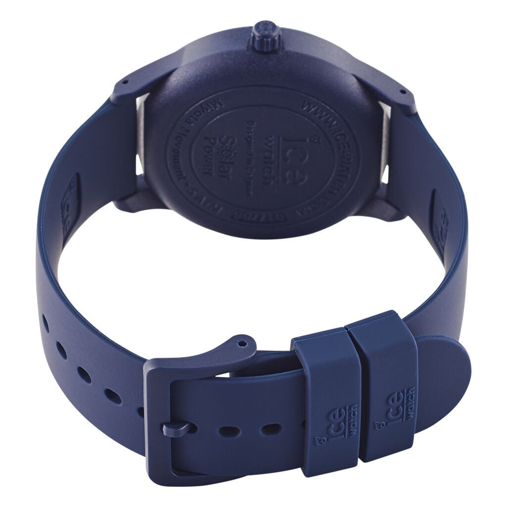 Montre Ice Watch Solar Power Bleu - Montres solaires Famille | Histoire d&rsquo;Or