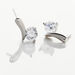 Boucles D'oreilles Pendantes April Argent Blanc Oxyde De Zirconium - Boucles d'oreilles fantaisie Femme | Histoire d’Or