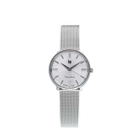 Montre Lip Himalaya Dauphine 29 Argent&eacute; - Montres Femme | Histoire d&rsquo;Or