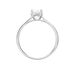 Bague Solitaire Elyana Argent Blanc Oxyde De Zirconium - Bagues solitaires Femme | Histoire d’Or