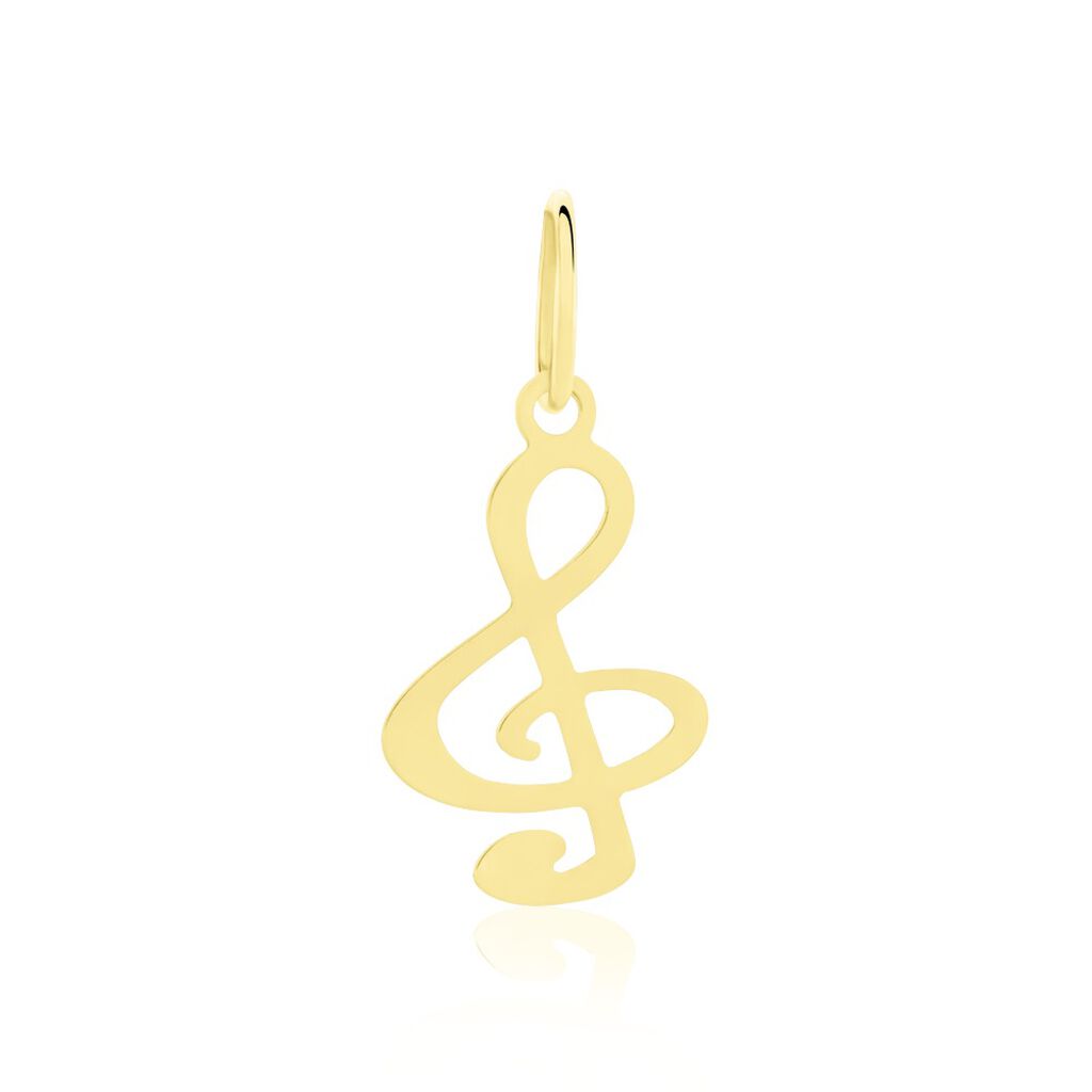 Pendentif Fausta Musique Or Jaune