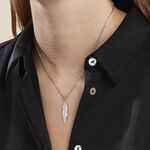 Collier Argent Blanc Gdiulia - Colliers fantaisie Femme | Histoire d&rsquo;Or