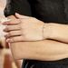 Bracelet Argent Florian Oxydes De Zirconium - Bracelets Croix Femme | Histoire d’Or