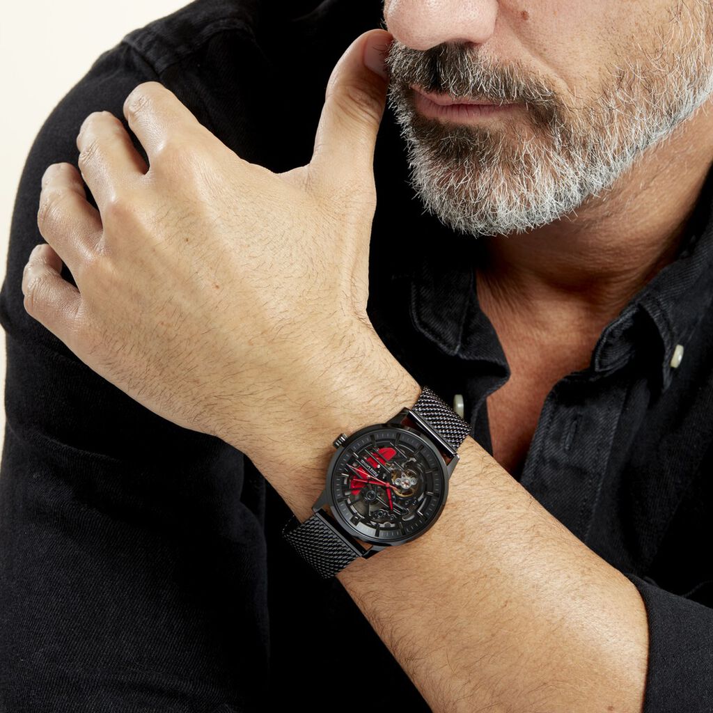 Coffret De Montre Pierre Lannier Rallye Noir - Montres Homme | Histoire d’Or