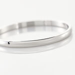 Alliance Alexyne Argent Blanc - Alliances Famille | Histoire d&rsquo;Or