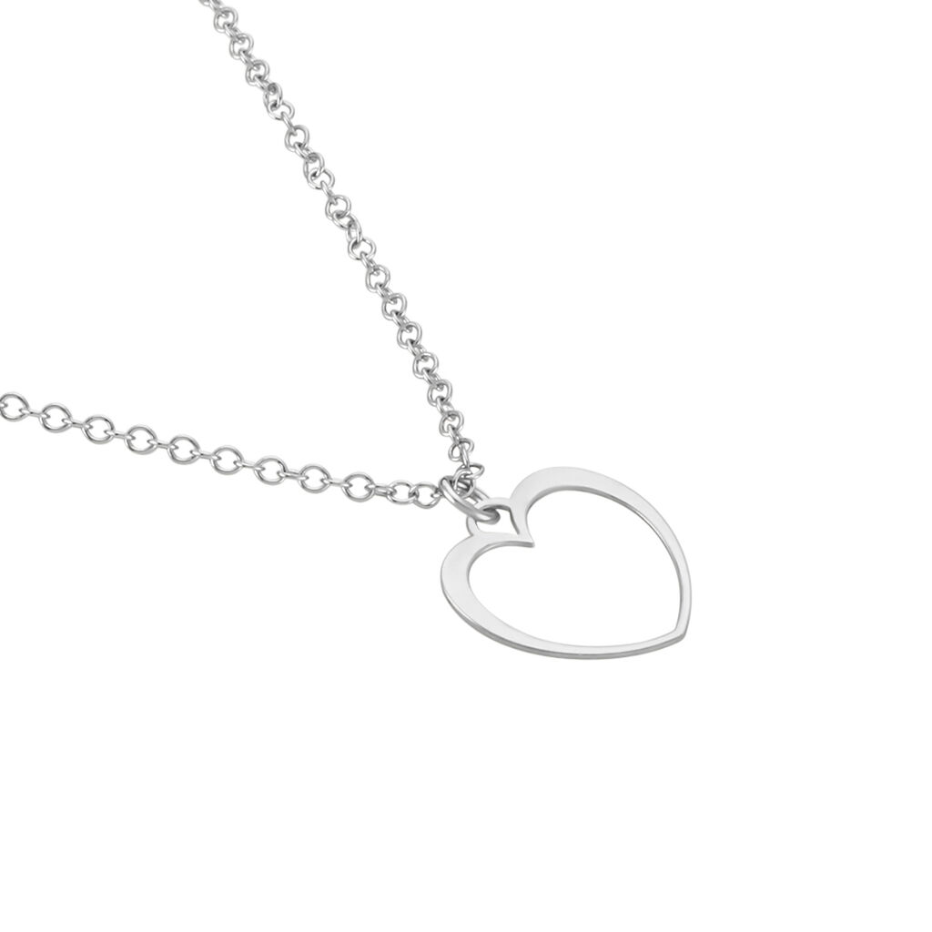 Collier Argent Blanc Idennicae - Colliers fantaisie Femme | Histoire d’Or