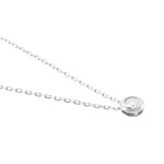 Collier Agota Or Blanc Diamant - Colliers Femme | Histoire d&rsquo;Or