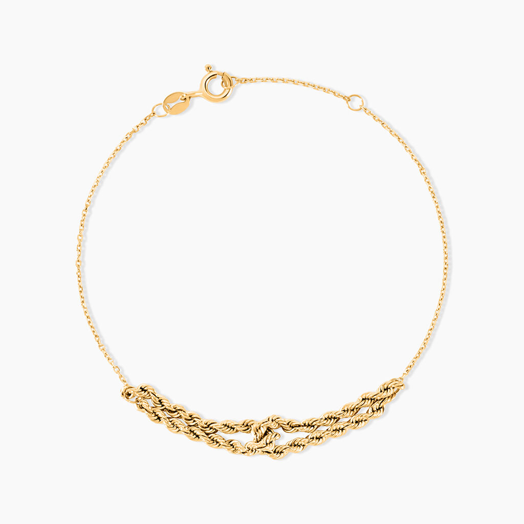 Bracelet Xyleena Or Jaune - Bracelets Femme | Histoire d&rsquo;Or