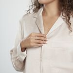 Solitaire Or Blanc Sevastiane Oxyde De Zirconium - Bagues solitaires Femme | Histoire d&rsquo;Or