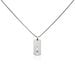 Collier Iefan Acier Blanc Oxyde De Zirconium - Colliers fantaisie Homme | Histoire d’Or