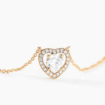 Collier Alais Plaqu&eacute; Or Jaune Oxyde De Zirconium - Colliers fantaisie Femme | Histoire d&rsquo;Or