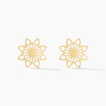 Boucles D'oreilles Puces Albiorica Or Jaune - Clous d'oreilles Femme | Histoire d&rsquo;Or