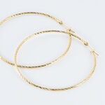 Cr&eacute;oles Anusha Plaqu&eacute; Or Jaune - Boucles d'oreilles cr&eacute;oles Femme | Histoire d&rsquo;Or