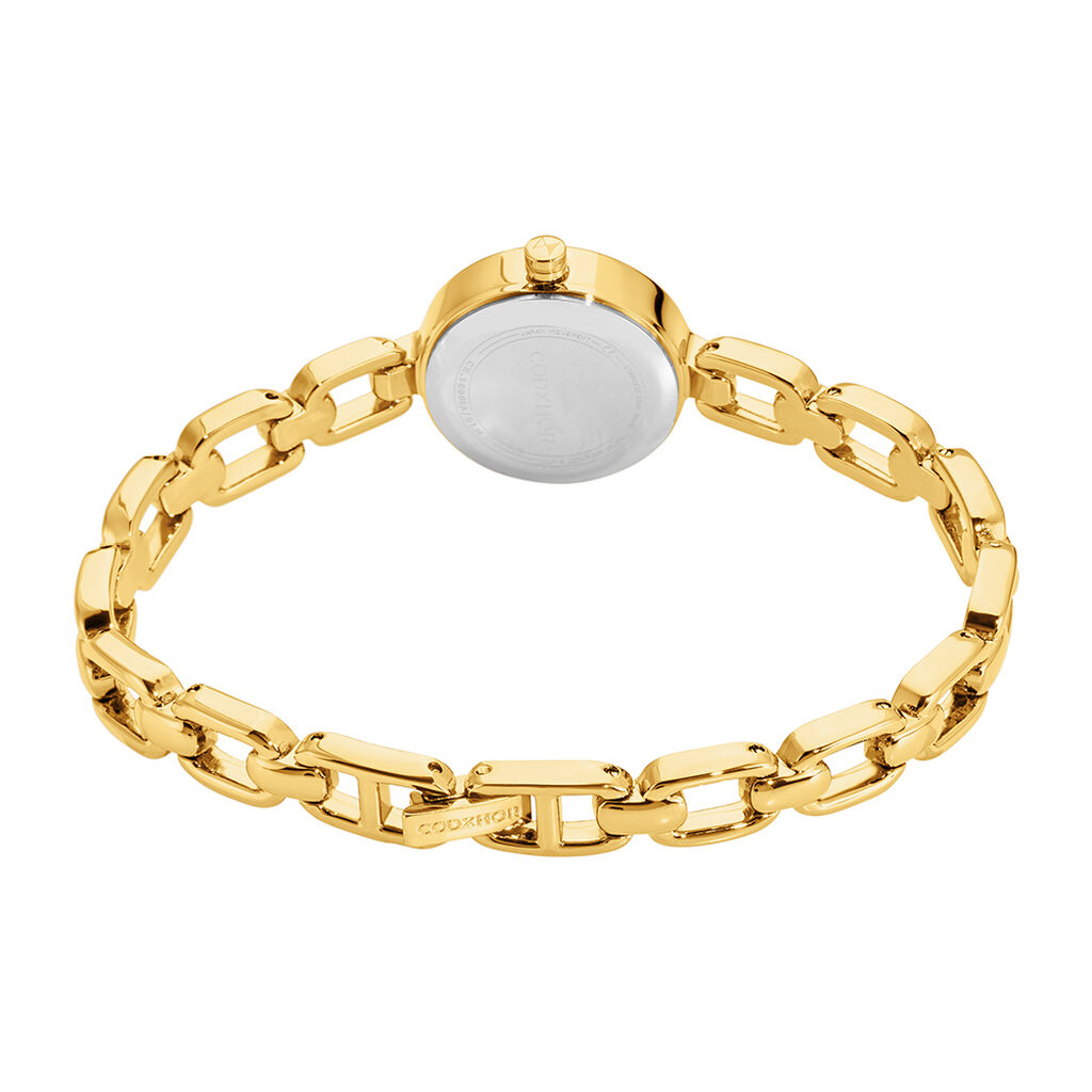 Montre Codhor Lina Nacre Blanche - F&ecirc;te des m&egrave;res Femme | Histoire d&rsquo;Or