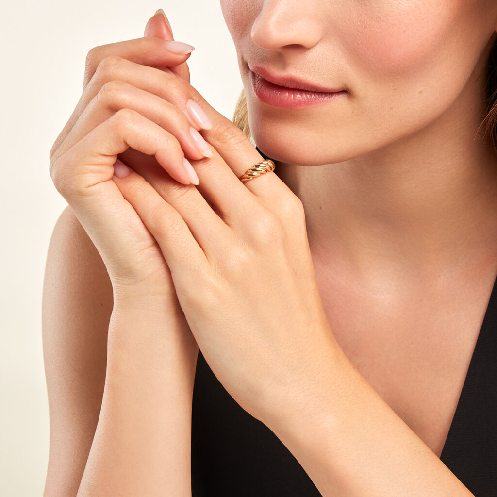 Bague Yazmin Or Jaune - Bagues Femme | Histoire d’Or