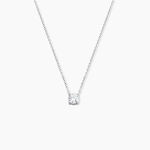 Collier Kariane Argent Blanc Oxyde De Zirconium - Colliers fantaisie Femme | Histoire d&rsquo;Or