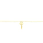 Cha&icirc;ne De Cheville Atarah Or Jaune - Cha&icirc;nes de cheville Femme | Histoire d&rsquo;Or