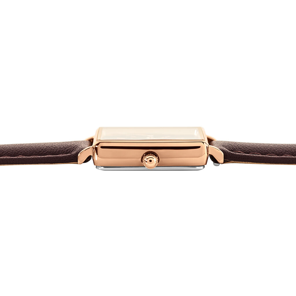 Montre Rosefield Boxy Xs Bordeaux - Id&eacute;es cadeaux Femme | Histoire d&rsquo;Or