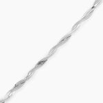 Bracelet Anaiz Argent Blanc - Bracelets cha&icirc;ne Femme | Histoire d&rsquo;Or