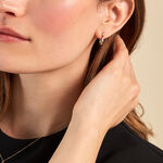 Cr&eacute;oles Infinite Love Or Jaune Diamant - Boucles d'oreilles cr&eacute;oles Femme | Histoire d&rsquo;Or