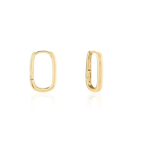 Créoles Plaqué Or Jaune Hari - Boucles d'oreilles créoles Femme | Histoire d’Or