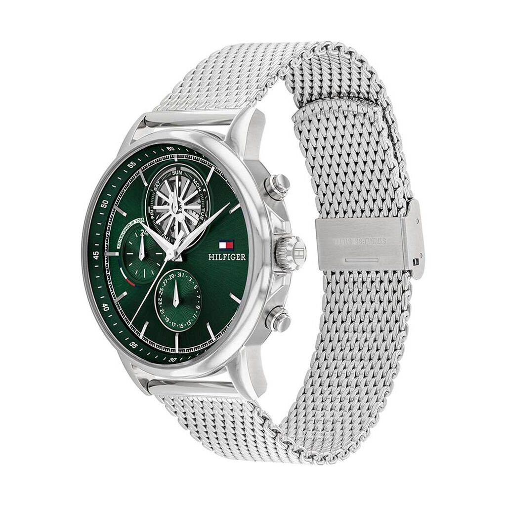 Montre Tommy Hilfiger Stewart Vert - Montres Homme | Histoire d&rsquo;Or