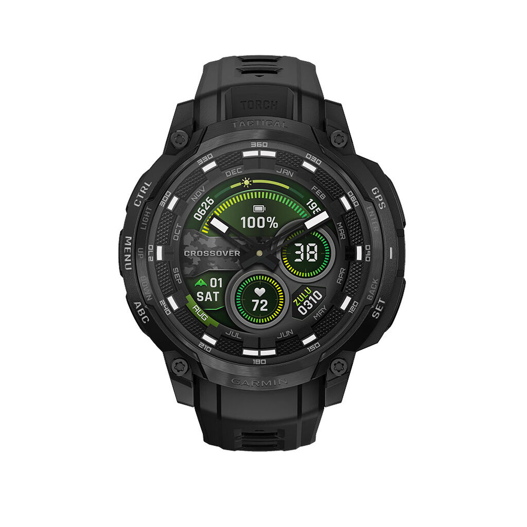 Montre Connectée Garmin Instinct Crossover Amoled - Montres connectées Unisex | Histoire d’Or