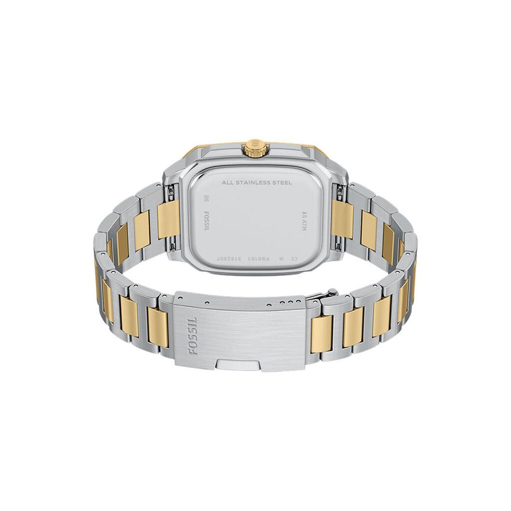 Montre Fossil Crosby Bleu - F&ecirc;te des p&egrave;res Homme | Histoire d&rsquo;Or