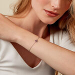 Bracelet Lalla Argent Blanc Pierre D'imitation - Bracelets Femme | Histoire d&rsquo;Or