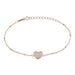 Bracelet Pascual Argent Met Rose Oxyde De Zirconium - Bracelets Femme | Histoire d’Or